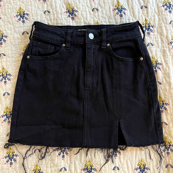 Black Pacsun Jean Skirt! Size 23. - Picture 1 of 3